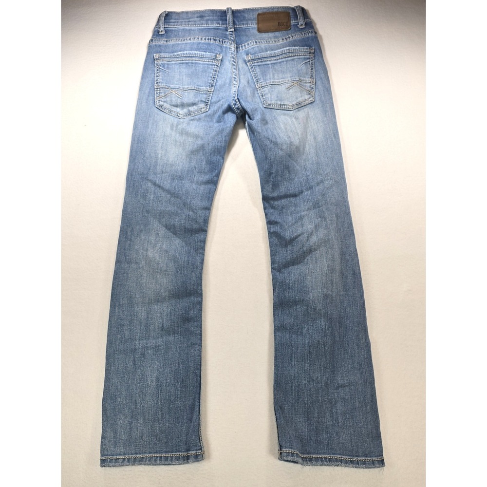 BKE Aiden Bootcut Jeans Mens 28x30 Medium Wash Stretch Denim Blue - Picture 2 of 12